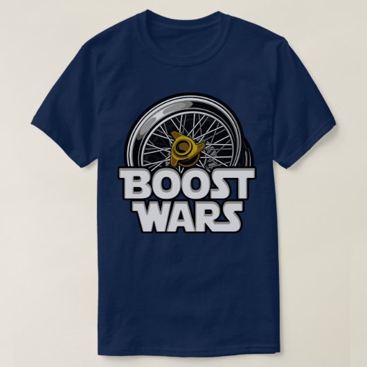 Boost Wars Auto Tuning T-shirt (Design voorkant)