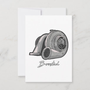 Boosted Turbo Tuning Bedankkaart