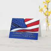 Boot Camp-Afstuderen gefeliciteerd - American FLA Kaart (Gele Bloem)