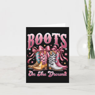 Boot Cowboy Western Cowgirl Roze Luipaard Laarzen  Kaart