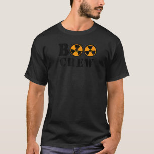 Boot Crew Radioactief waarschuwingsbord Halloween  T-shirt