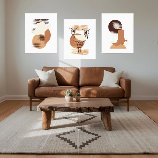 Boot de cowboy dans la toile du désert