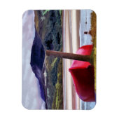 BOOT- EN MOUNTAINENLANDSCHAP MAGNEET (Verticaal)