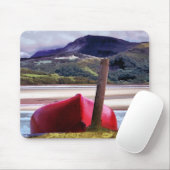 BOOT- EN MOUNTAINENLANDSCHAP MUISMAT (Met muis)
