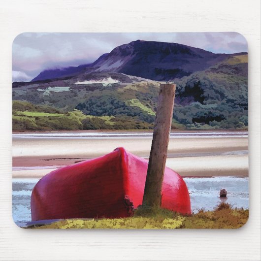 BOOT- EN MOUNTAINENLANDSCHAP MUISMAT (Voorkant)