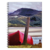 BOOT- EN MOUNTAINENLANDSCHAP NOTITIEBOEK (Voorkant)