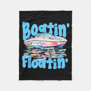 Boot- en vlotdagen Retro strand zomer Fleece Deken