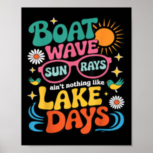 Boot Golf Sun Straaltjes Zijn Niets Vergeleken Met Poster