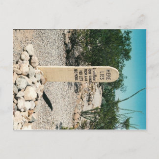 Boot Hill Briefkaart