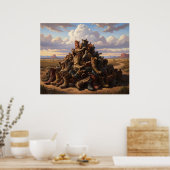 Boot Hill Poster (Keuken)