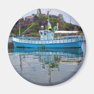 Boot in het zee magneet