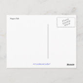 boot met niagara briefkaart (Achterkant)