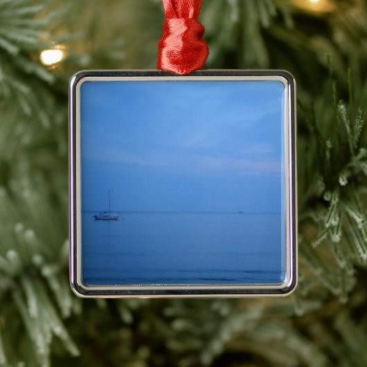 Boot metalen ornament (Boom)