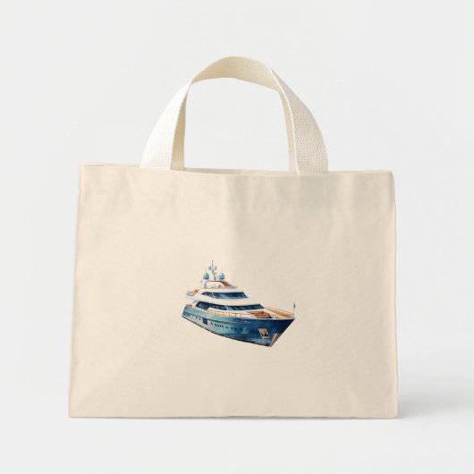 boot mini tote bag (Voorkant)