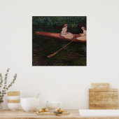 Boot op de Epte - Claude Monet - c1890 Poster (Keuken)