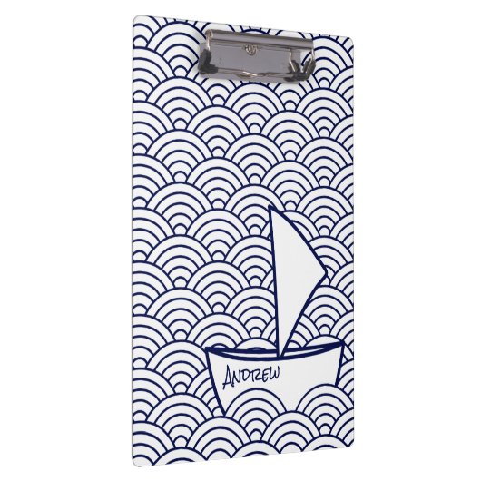 Boot op Waves Klembord (Rechts)