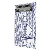 Boot op Waves Mini Klembord (Angled2)