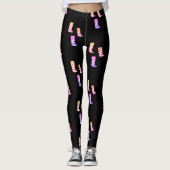 Boot Scoot Broek (Zwart) Leggings (Voorkant)