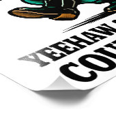 Boot Scootin’ Saurus! Foto Afdruk (Hoek)