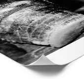 Boot spurs, zwart-wit afdrukken poster (Hoek)