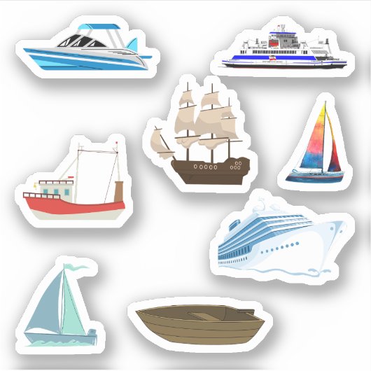 Boot Stickers (Voorkant)