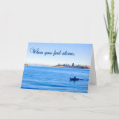 Boot Wenskaart Kaart (Voorkant)