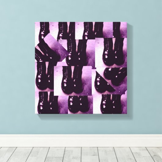 Boot Worker Canvas Afdruk