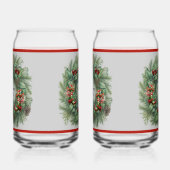 Boot Wreath Soda Glass Blikvorm Glas (Links)