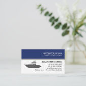 Bootcharter Gevist Visitekaartje (Staand voorkant)