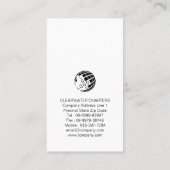 Bootcharter Gevist Visitekaartje (Achterkant)