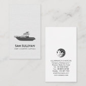 Bootcharter Gevist Visitekaartje (Voorkant / Achterkant)