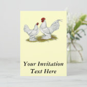 Booted Bantams Kaart (Staand voorkant)