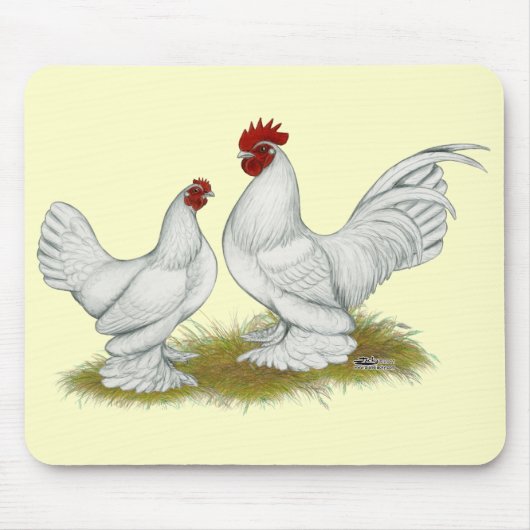 Booted Bantams Muismat (Voorkant)