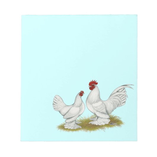 Booted Bantams Notitieblok (Voorkant)