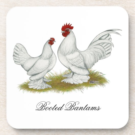 Booted Bantams Onderzetter (Voorkant)