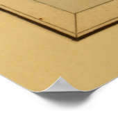 Boötes - Astronomisch Star Chart Afbeelding Poster (Hoek)