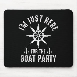 Bootfeest Vaarboot Kapitein Boot Eigenaar Zeiler B Muismat