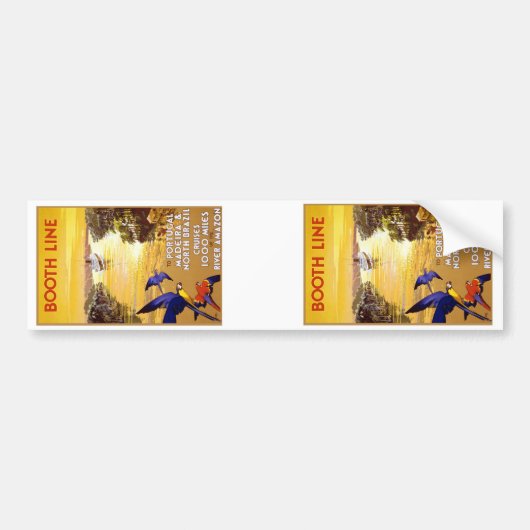 Booth Line Amazon Bumpersticker (Voorkant)