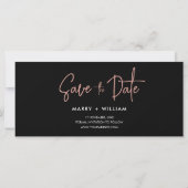 Booth Photo Moderne Enregistrer La Date Invitation (Dos)