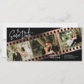 Booth Photo Moderne Enregistrer La Date Invitation (Devant)