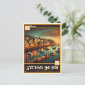 Boothbay Harbor, Maine | Briefkaart (Staand voorkant)