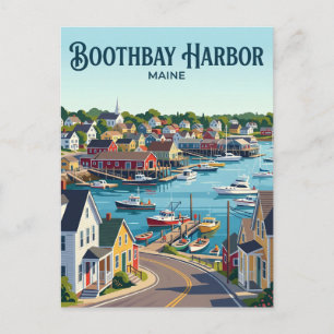 Boothbay Harbor VS Briefkaart