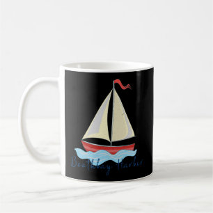 Boothbay Harbor Zeilboot Nautische Regatta Koffiemok
