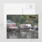Boothbay Harbour, Maine Briefkaart (Voorkant / Achterkant)
