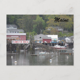 Boothbay Harbour, Maine Briefkaart
