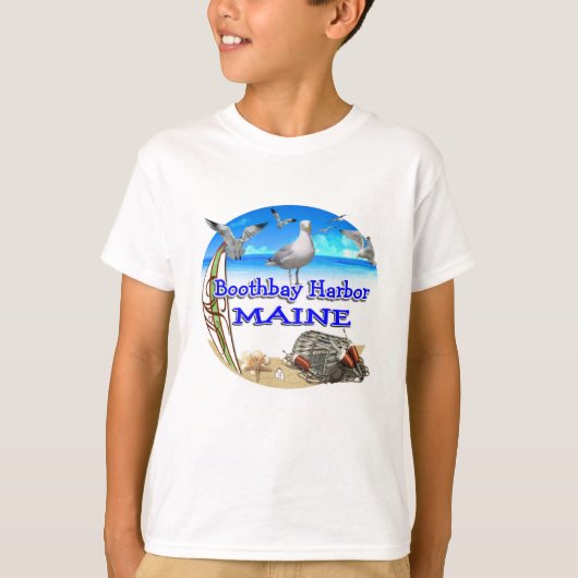 Boothbay Harbour T-shirt (Voorkant)
