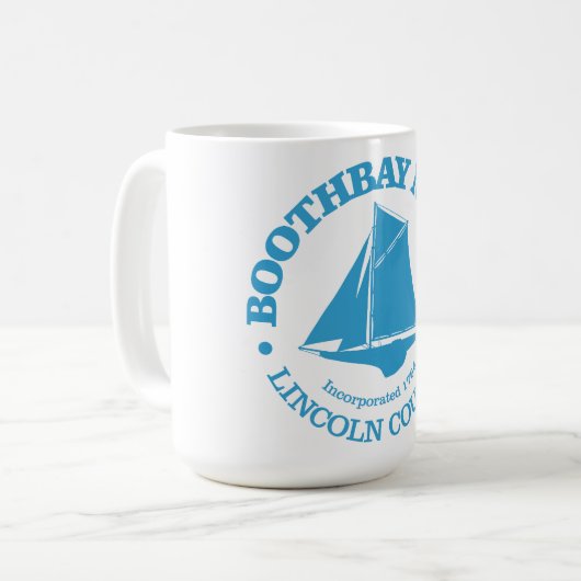 Boothbay (sloep) koffiemok (Voorkant links)