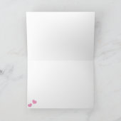 BOOtiful Pumpkin Love Wenskaart Kaart (Binnen)