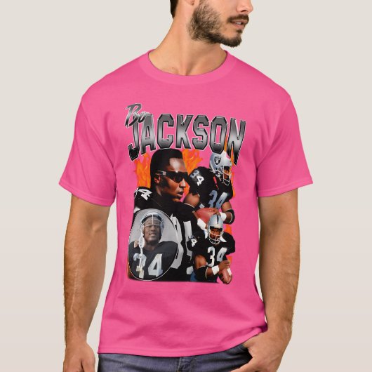 Bootleg Bo Jackson T-shirt (Voorkant)