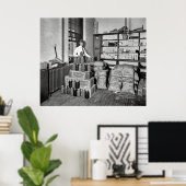 BOOTLEG BUST - JAIL EVIDENCE ROOM 1929 POSTER (Thuiskantoor)